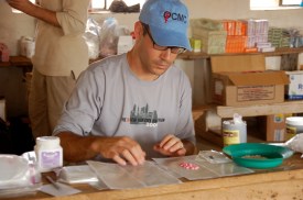 Alex in the pharmacy